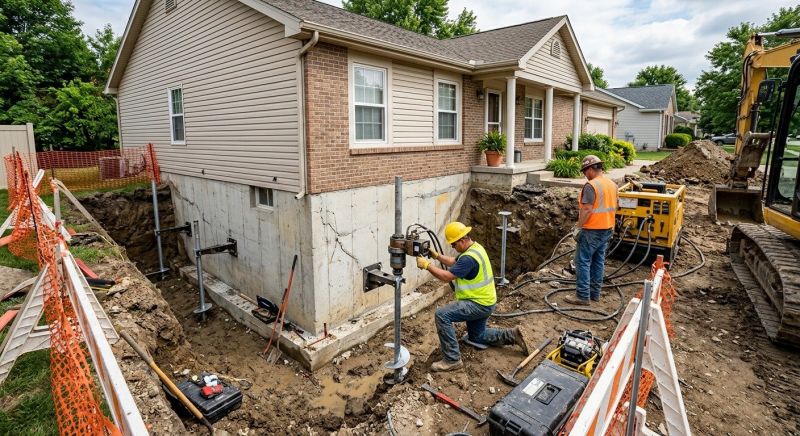 Building Foundation Repair in Newark, CA