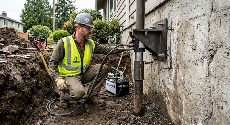 Concrete Foundation Leveling in Pleasanton, CA