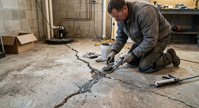 Cracked Basement Floor Repair in Santa Clara, CA
