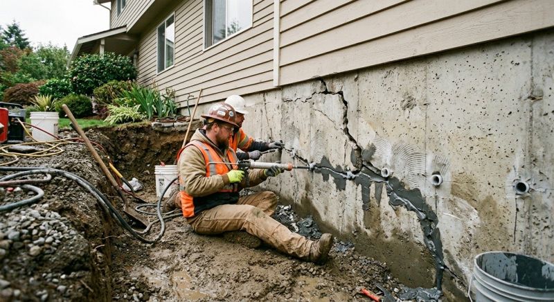 Cracked Foundation Repair in Menlo Park, CA