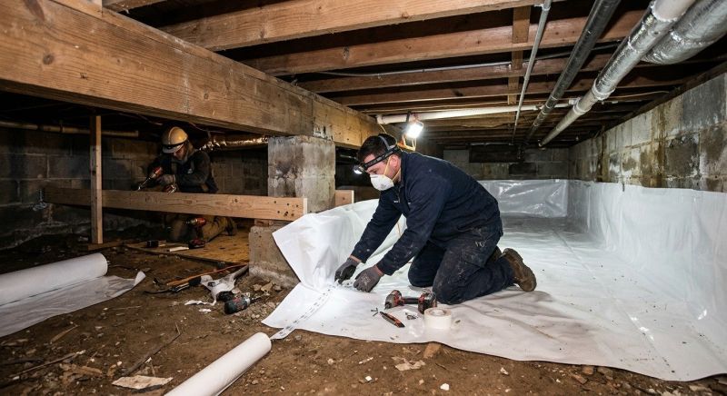 Crawl Space Leveling in Santa Clara, CA