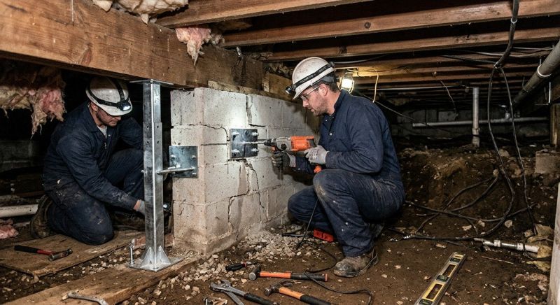Crawlspace Foundation Repair in Portola Valley, CA