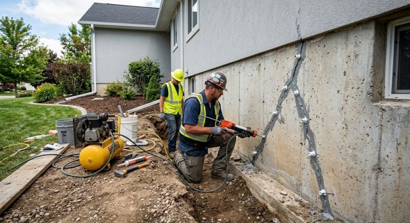 Foundation Crack Repair in San Lorenzo, CA