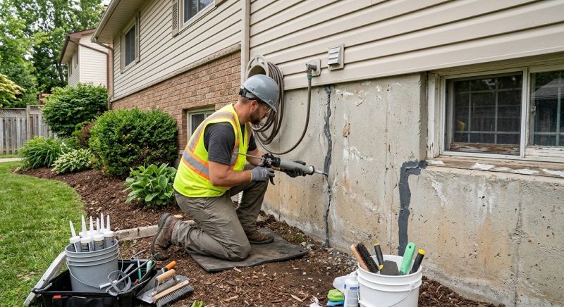 Foundation Crack Sealing in Santa Clara, CA