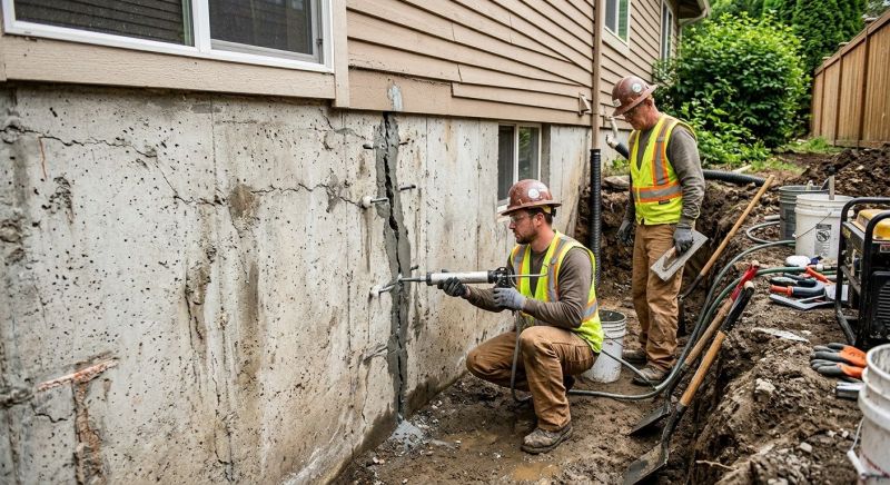Foundation Cracks Repair in Santa Clara, CA