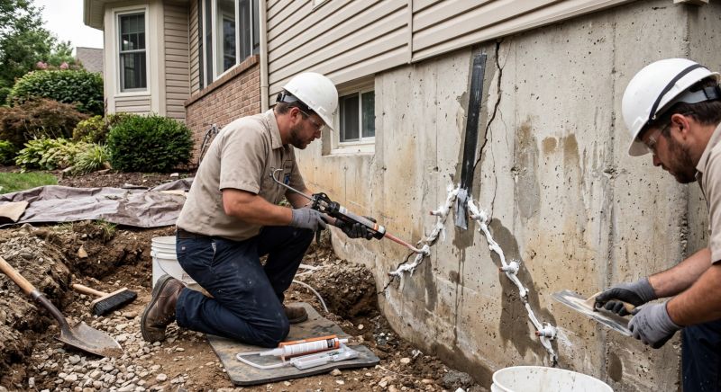 Foundation Cracks Repair in Santa Clara, CA