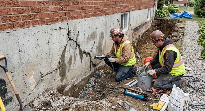 Foundation Cracks Repair in Santa Clara, CA