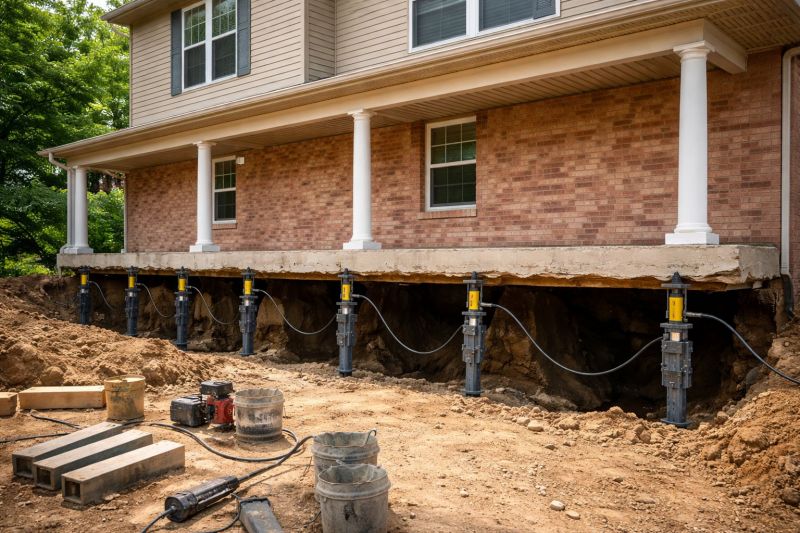 Foundation Jacking in Belmont, CA