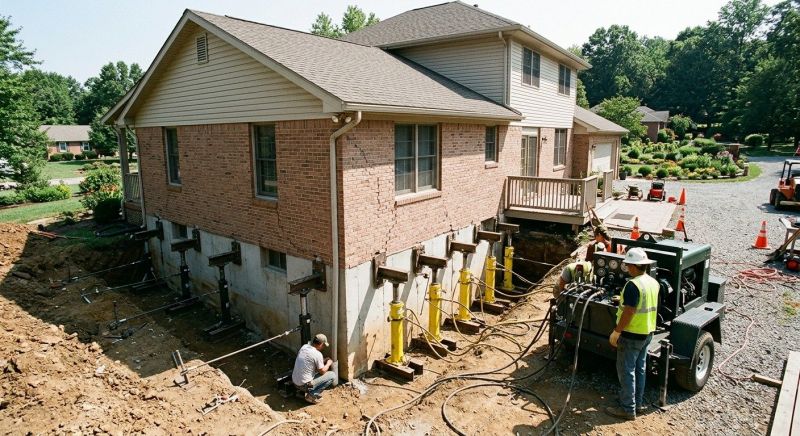 Foundation Jacking in Los Gatos, CA