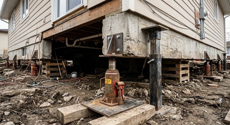 Foundation Jacking in Morgan Hill, CA