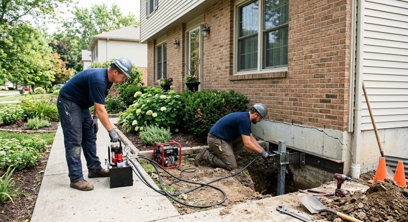 Foundation Jacking in Pleasanton, CA