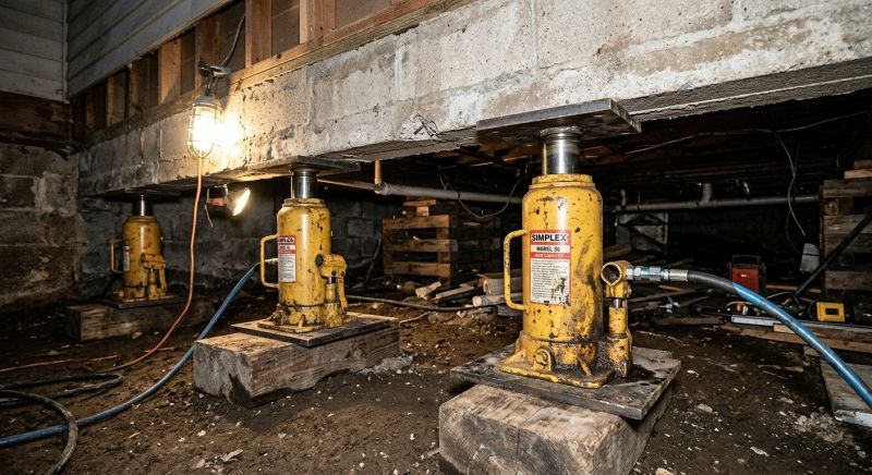Foundation Jacking in San Carlos, CA