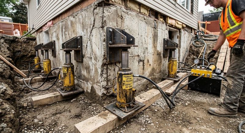 Foundation Jacking in Stanford, CA