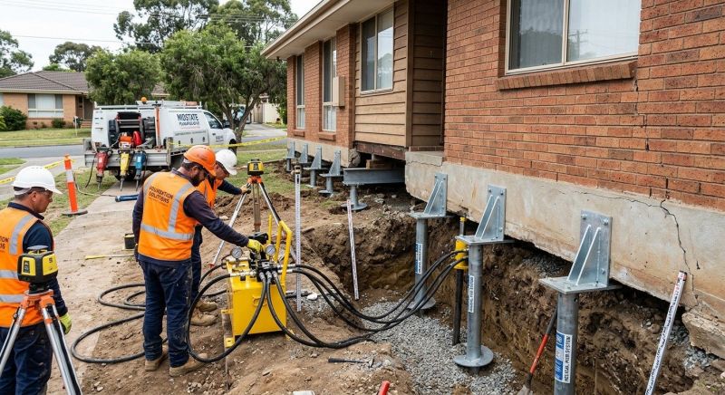 Foundation Jacking in Stanford, CA