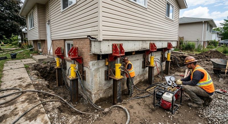Foundation Lifting in Cupertino, CA