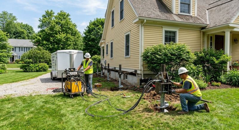 Foundation Lifting in Mountain View, CA