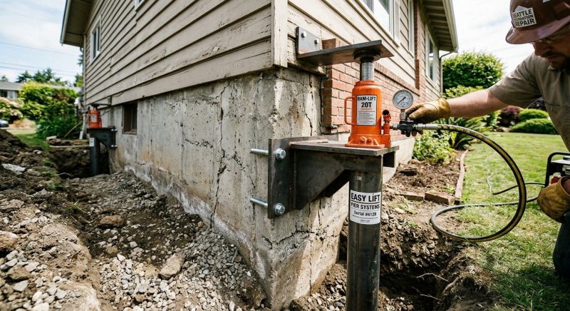 Foundation Lifting in Pleasanton, CA