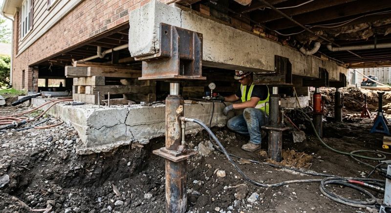 Foundation Lifting in Scotts Valley, CA