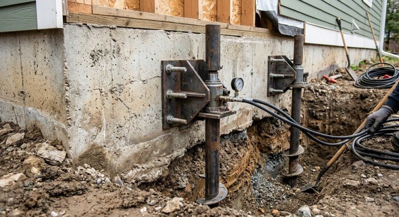 Foundation Pier Leveling in Santa Clara, CA