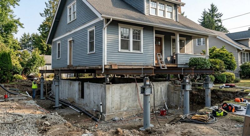 Foundation Raising in Half Moon Bay, CA