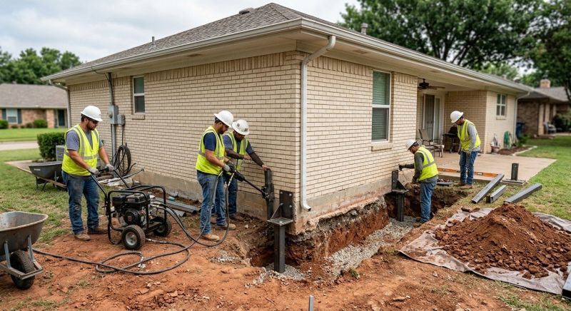 Foundation Stabilizing in Belmont, CA