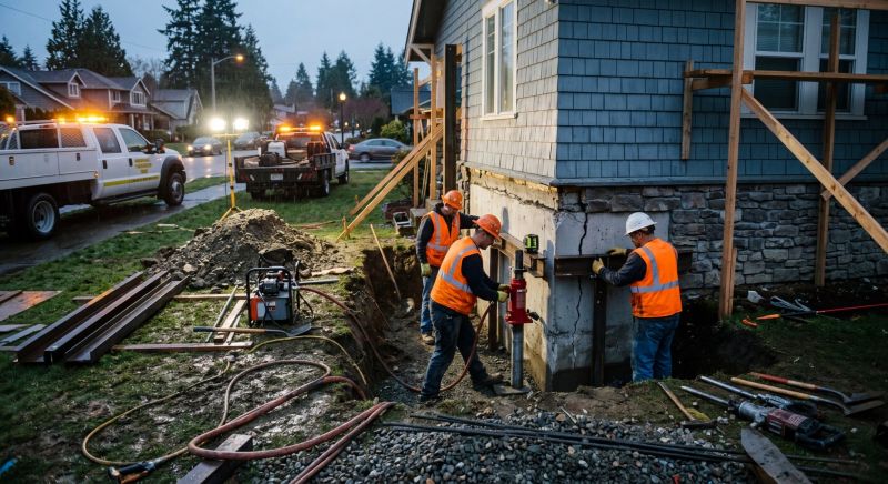 Foundation Stabilizing in Cupertino, CA