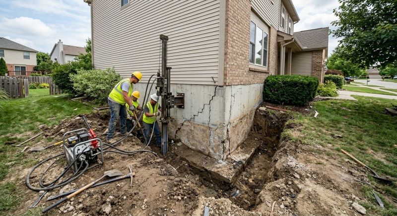 Foundation Stabilizing in Los Gatos, CA