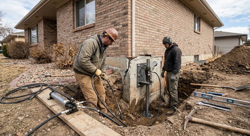 Foundation Stabilizing in Pescadero, CA
