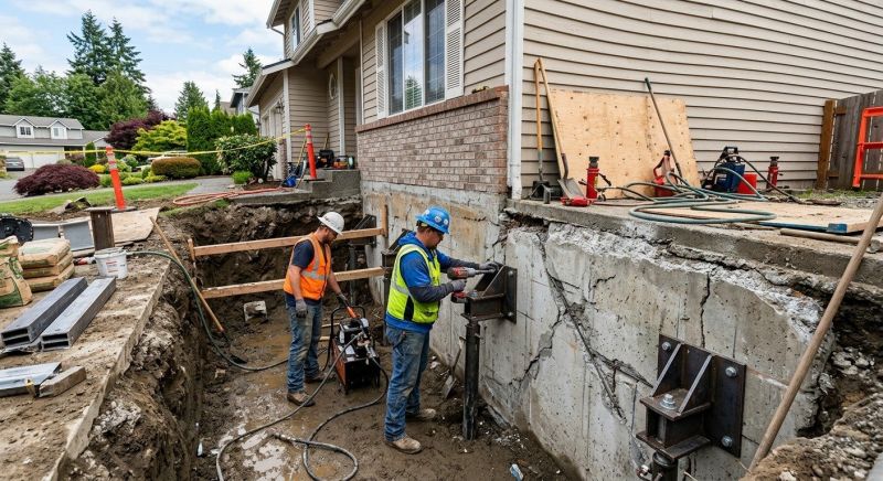 Foundation Structural Repair in Newark, CA