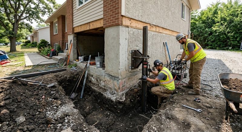 Foundation Structural Repair in Portola Valley, CA
