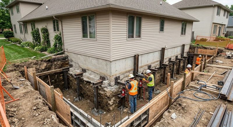 Foundation Underpinning in Santa Clara, CA