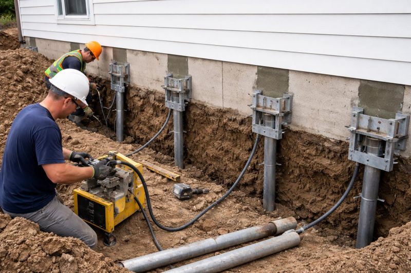 Helical Piers Installation in Santa Clara, CA
