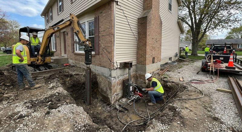 Sinking Foundation Repair in Cupertino, CA