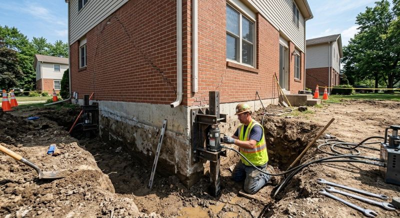 Sinking Foundation Repair in Fremont, CA