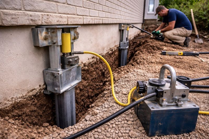 Sinking Foundation Repair in San Mateo, CA